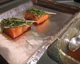 サーモンのローズマリー焼き：）作り方3写真