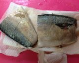 ミルフィーユ風カリカリ焼き鯖作り方1写真