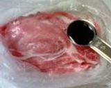 我んとこの、豚甘辛焼き作り方1写真