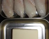 冬の香り✿百合根・お魚・豆腐の蒸し物作り方1写真