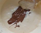 チョコレート入りのクリスマスチーズケーキ作り方2写真