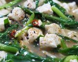 豆腐とニラのにんにく味噌ラーメン♪作り方5写真