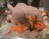 マリネしてから焼く　丸鶏のロースト♪作り方1写真