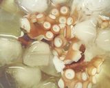 ！活だこで！マダコのお刺身作り方5写真