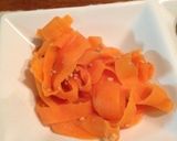 ♡パパっと1品♡にんじんの味噌ゴマ和え作り方3写真
