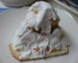 キラキラ星の★クリスマスツリーケーキ作り方7写真