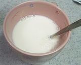 プリンの入ったホットミルク♪作り方3写真