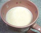 プリンの入ったホットミルク♪作り方4写真