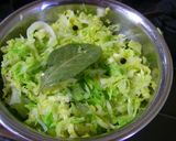 酢キャベツとウインナーの煮込み作り方4写真