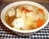 大根と鶏団子のさっぱりスープ作り方8写真