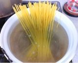 蒸鶏とアスパラのレモンクリームパスタ♡*作り方1写真