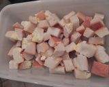 パン耳救済☆朝食風キャセロール作り方1写真