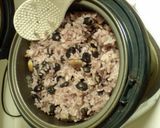 黒豆ご飯作り方5写真