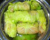 鶏ミンチでヘルシー和風ロールキャベツ作り方6写真