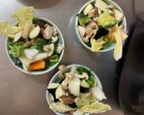 肉無チクワ簡単オーロラソース味野菜炒め作り方11写真