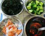 我が家の酢の物☆作り方1写真