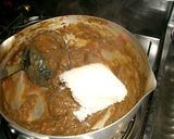 残ったカレーを美味しくドライカレー温玉添作り方1写真