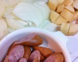 簡単☆チーズｉｎトマトスープ作り方1写真