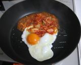 酸っぱくなったキムチでまろやかチャーハン作り方2写真