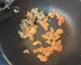 かんたん！ワンパン！鶏とキノコの和風パスタ作り方2写真