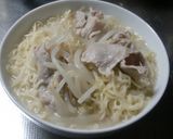しゃぶしゃぶ具♪らーめん作り方3写真