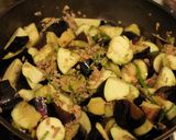 油通しナシ☆赤味噌で作るあっさり麻婆茄子作り方6写真