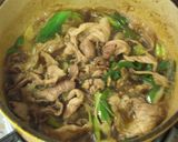簡単♥♡肉うどん（甘辛）作り方4写真