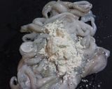 唐辛子マヨで食す　☆イカげそフライ☆作り方2写真