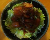 ✿海苔と長ネギをのせた照り焼きチキン丼✿作り方7写真