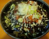 ✿海苔と長ネギをのせた照り焼きチキン丼✿作り方9写真