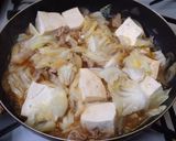 *簡単!すき焼き風☆肉キャベ豆腐*作り方8写真