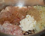 れんこんふんわりハンバーグ～てりやき味～作り方2写真