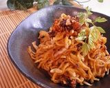 食べるラー油でちょい辛切干大根作り方3写真