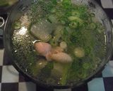 鶏とかぶのスープ作り方6写真