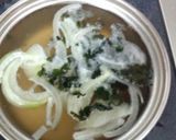 塩麹さんと白だしの簡単あったかスープ♪作り方3写真