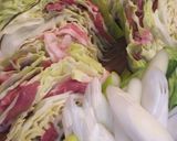 キャベツの中華風鍋作り方1写真