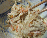 リメイク★切干大根のもっちお焼き。作り方1写真