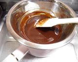 ガトーショコラとチョコ ムースのケーキ作り方2写真