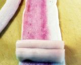 お弁当に♪りんご？かにかま♪かにかま巻作り方3写真