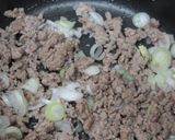 ほっくりカボチャの肉みそあんかけ作り方2写真