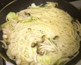 レトルト明太子ソースとバター醤油のパスタ作り方5写真
