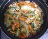 ストウブ♥レシピ【野菜いっぱい簡単煮豚】作り方6写真