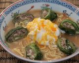 ふわっとろ～☆肉団子の青菜巻き味噌麺作り方5写真