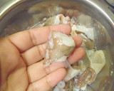 ★タコがごろごろ★　ぶつ切りタコのたこ飯作り方1写真