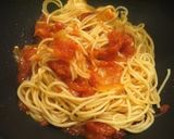かじきまぐろのトマトソースパスタ作り方10写真