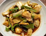 鶏むね肉と野菜の鬼旨ソース炒め作り方6写真