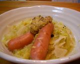 酢キャベツとウインナーの煮込み作り方8写真