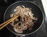 豚肉deチンジャオロース。作り方3写真