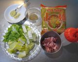 体ぽかぽか♪しょうが味噌ラーメン作り方1写真