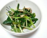 春菊の胡麻和え作り方4写真